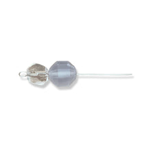Load image into Gallery viewer, SB Triple Drop Earring - Silver & Stone