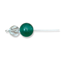 Load image into Gallery viewer, SB Triple Drop Earring - Silver & Stone