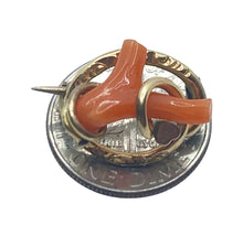 Load image into Gallery viewer, sold - Antique Coral Brooch