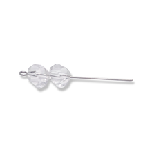 Load image into Gallery viewer, SB Single Drop Earring - Silver & Stone