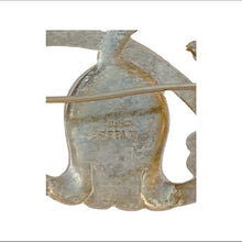 Load image into Gallery viewer, sold - Mid Century Sterling Silver Floral Brooch