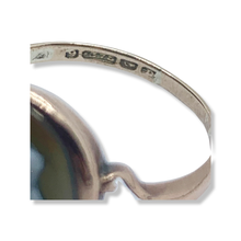 Load image into Gallery viewer, sold - Art Deco Mercury Agate Cameo Gold Ring