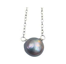 Load image into Gallery viewer, sold - Baroque Pearl Pendant on Sterling Silver chain