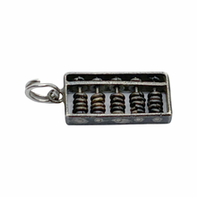 Load image into Gallery viewer, Sold -Movable Abacus Charm - Vintage Sterling Silver