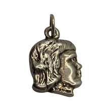 Load image into Gallery viewer, Sold - Girl Charm - Vintage Sterling Silver