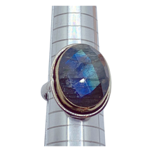 Load image into Gallery viewer, sold - Labradorite Sterling Silver Ring