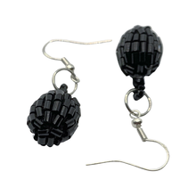 Load image into Gallery viewer, Antique Victorian Glass Bead Drop Component Earring