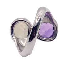 Load image into Gallery viewer, sold - Amethyst '3 Ring Collection' - All Sterling Silver