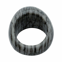 Load image into Gallery viewer, Sold - Carved Spider Web Jasper Ring