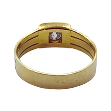 Load image into Gallery viewer, Old Mine Cut Diamond & Yellow 18k Gold Ring