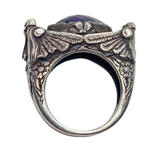 Load image into Gallery viewer, sold - Amethyst & Sterling Silver Sigurd Thorenson Ring