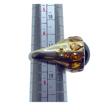 Load image into Gallery viewer, sold - Smokey Quartz & Citrine Sterling Silver Ring