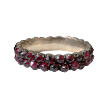 Load image into Gallery viewer, sold - Antique Bohemian Garnet Eternity Band