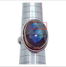 Load image into Gallery viewer, sold - Labradorite Sterling Silver Ring