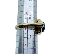 Load image into Gallery viewer, Sold - Lapis Iahhetep Scarab Ring & Moulded Glass Earrings