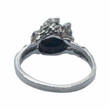 Load image into Gallery viewer, sold - Black Ethiopian Welo Opal Sterling Silver Ring