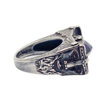 Load image into Gallery viewer, sold - Amethyst & Sterling Silver Sigurd Thorenson Ring