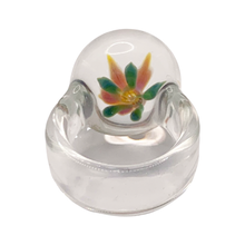 Load image into Gallery viewer, sold - Art Glass Flower Ring