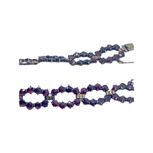 Load image into Gallery viewer, sold - Art Deco Garnet & Silver Bracelet