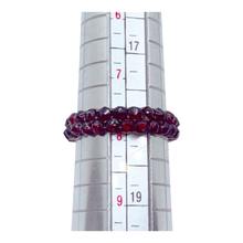 Load image into Gallery viewer, sold - Antique Bohemian Garnet Eternity Band