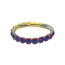 Load image into Gallery viewer, sold - Antique Orange Paste Eternity Band