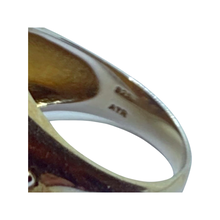 Load image into Gallery viewer, sold - Smokey Quartz & Citrine Sterling Silver Ring