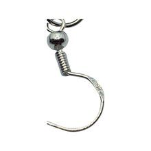 Load image into Gallery viewer, Antique Victorian Glass Bead Drop Component Earring