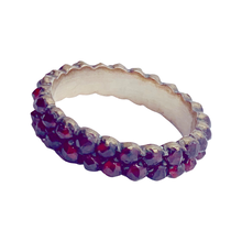 Load image into Gallery viewer, sold - Antique Bohemian Garnet Eternity Band