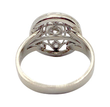 Load image into Gallery viewer, sold - Filigree White Gold Snowflake Diamond Ring
