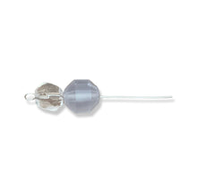 Load image into Gallery viewer, SB Double Double Drop Earring - Silver &amp; Stone

