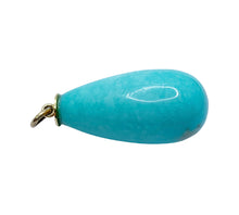 Load image into Gallery viewer, Large Turquoise Drop Pendant
