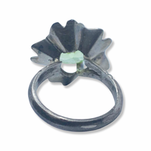 Load image into Gallery viewer, sold - Green Synthetic Spinel Sterling Silver Ring
