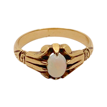 Load image into Gallery viewer, Antique Opal &amp; 10k Gold Ring
