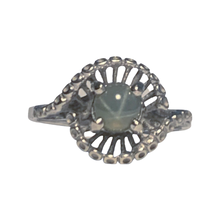 Load image into Gallery viewer, Sold - 10k Gold Green Star Sapphire Ring
