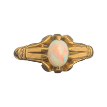 Load image into Gallery viewer, Antique Opal &amp; 10k Gold Ring
