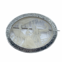 Load image into Gallery viewer, Sold - Art Deco Celluloid &#39;Frame&#39; Brooch
