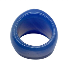 Load image into Gallery viewer, Sold - Carved Blue Chalcedony  Ring
